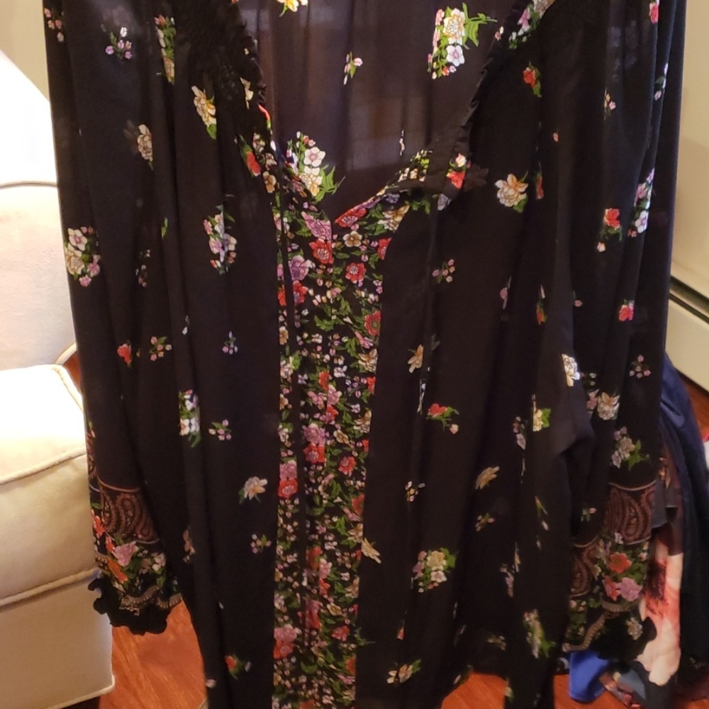 Sz 5x chiffon top.